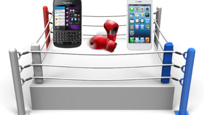 BlackBerry Battles iPhone