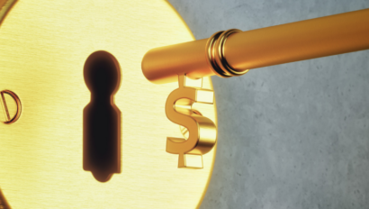 Key going into a lock