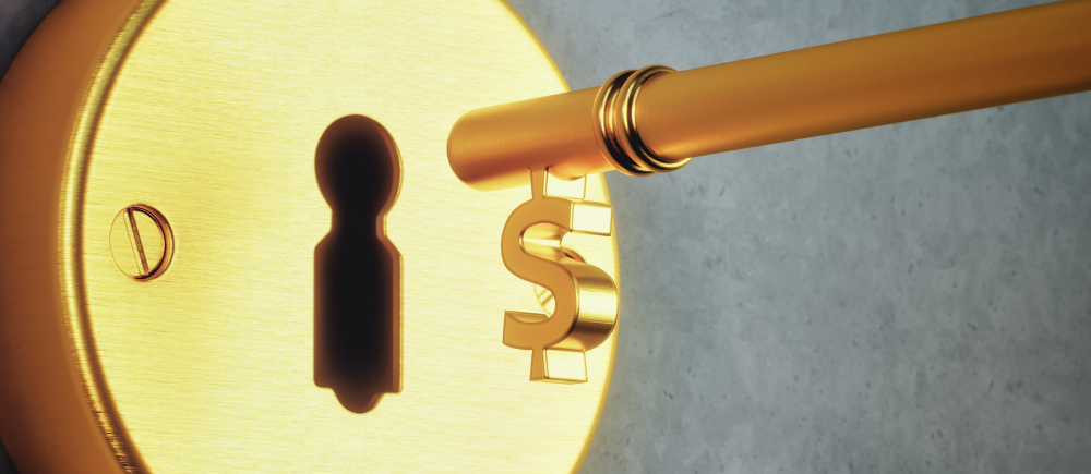 Key going into a lock