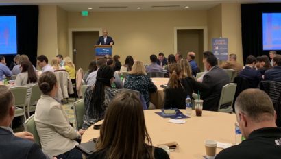 Speaker at the Transform 2020 event