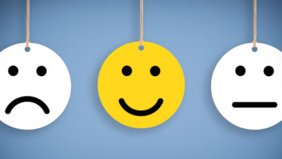 Three smiley faces