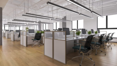 office with apple computers