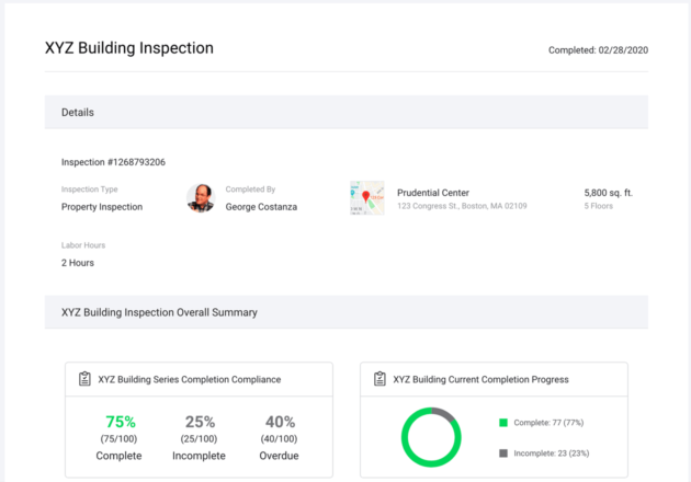 Screenshot for "Quickly capture critical data"