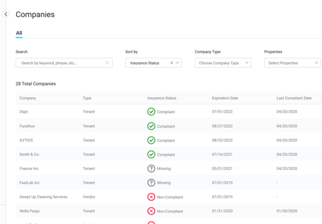 Screenshot for "Certificate tracking"