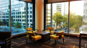 Interior of an office space