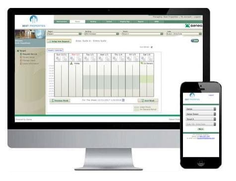 Screenshot of Gena Product on a computer screen