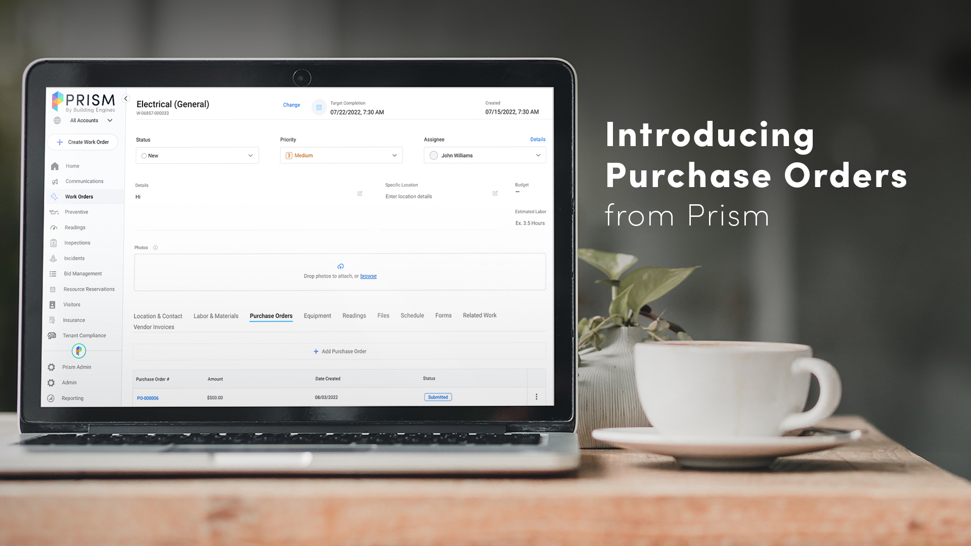 NEW! Simplify How CRE Vendors Get Hired (and Paid) with Prism Purchase Orders
